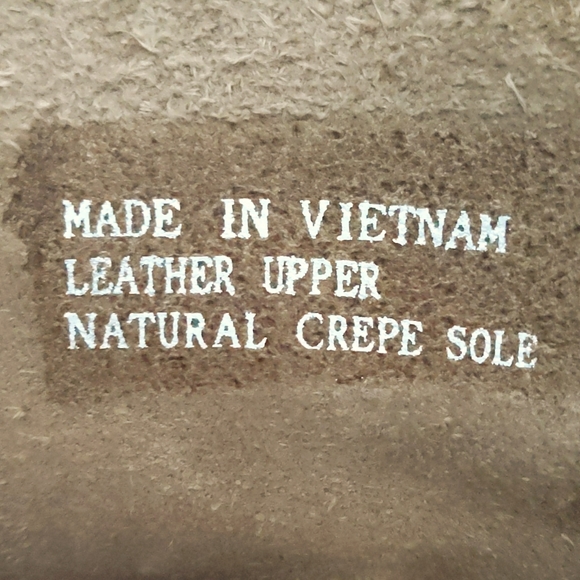 Clarks Desert Boots Tan Crepe Sole Leather Men's 11 - Picture 9 of 9